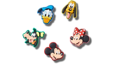 Jibbitz Mickey Friends Colorful 5 Pack
