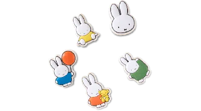 Jibbitz Miffy 5 Pack In Multi