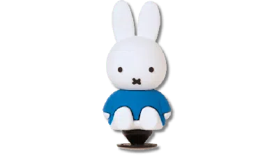 Jibbitz Miffy Sitting In White