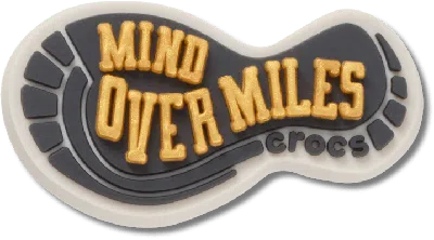 Jibbitz Mind Over Miles In Black