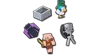 Jibbitz Minecraft 5 Pack