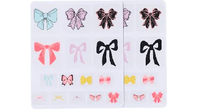 Jibbitz Mixed Bows Shoe Tattoos