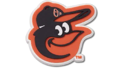 Jibbitz Mlb Baltimore Orioles In Orange