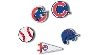 Jibbitz Mlb Chicago Cubs 5pck