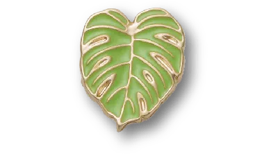 Jibbitz Monstera Leaf Sandal C Charm