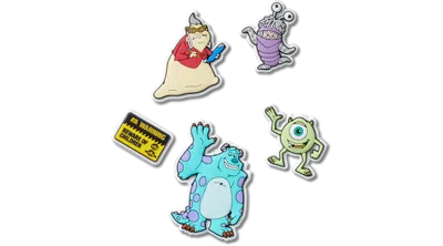 Jibbitz Kids' Monsters Inc 5pck In Multi