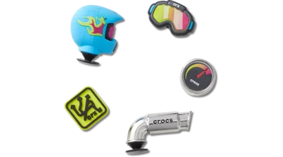 Jibbitz Moto Racer 5 Pack