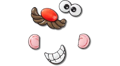Jibbitz Mr Potato Head 5 Pck