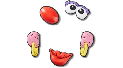 Jibbitz Mrs Potato Head 5 Pck