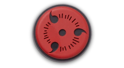 Jibbitz Naruto Symbol In Red