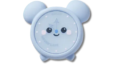Jibbitz Never Late Clock