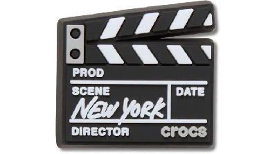 Jibbitz New York Clapper In Black