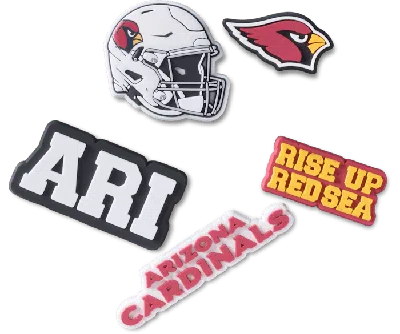 Jibbitz Nfl Arizona Cardinals 5 Pack