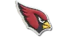 Jibbitz Nfl Arizona Cardinals Logo In Multi