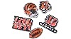 Jibbitz Nfl Cincinnati Bengals 5 Pack
