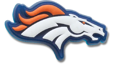 Jibbitz Nfl Denver Broncos Logo In Blue