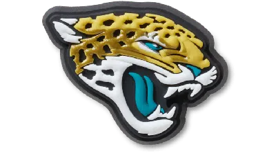 Jibbitz Nfl Jacksonville Jaguars Logo In Gold