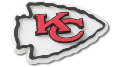 Jibbitz Nfl Kansas City Chiefs Logo In Neutral