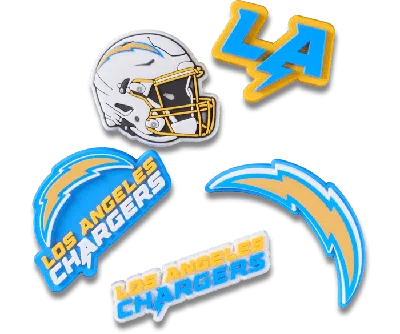 Jibbitz Nfl Los Angeles Chargers 5 Pack