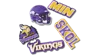 Jibbitz Nfl Minnesota Vikings 5 Pack