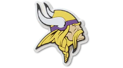 Jibbitz Nfl Minnesota Vikings Logo