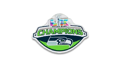 Jibbitz Nfl Super Bowl Lx Champion Seattle Seahawks In Multi