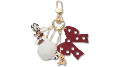 Jibbitz Nostalgic Noel Puff Bag Charm In Pattern