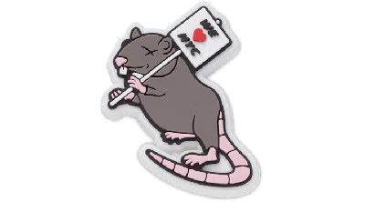 Jibbitz Nyc Rats Run The City