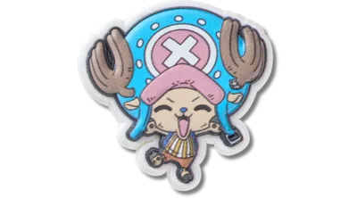 Jibbitz One Piece Chopper In Orange