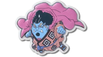 Jibbitz One Piece Jinbe In Purple