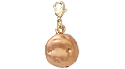 Jibbitz Orange Pearl Charm