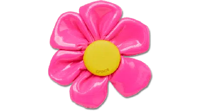 Jibbitz Oversized Large Pink Flower