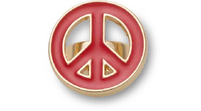 Jibbitz Peace Sign Sandal C Charm