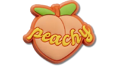 Jibbitz Peachy Peach In Orange