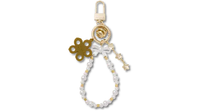 Jibbitz Pearl And Bow Bag Charm