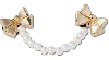 Jibbitz Pearl And Bow Chain