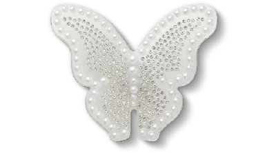 Jibbitz Pearl And Gem Butterfly