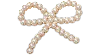 Jibbitz Pearl Bow