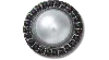 Jibbitz Pearl With Black Gem Base