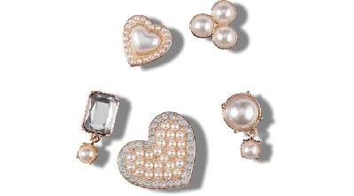 Jibbitz Pearly Gates 5 Pack