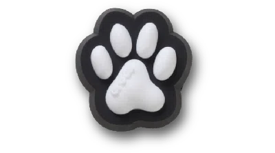 Jibbitz Pet Paw Print In Multi