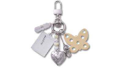 Jibbitz Picture Frame Bag Charm In Silver
