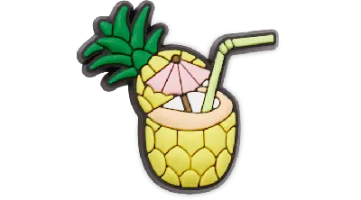 Jibbitz Pineapple Cocktail In Green