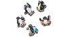 Jibbitz Pingu 5 Pack