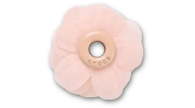 Jibbitz Pink Chiffon Grommet