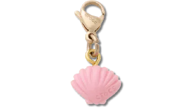 Jibbitz Pink Seashell Charm