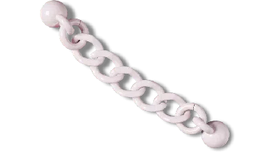 Jibbitz Pink Thick Chain