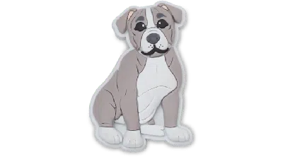 Jibbitz Pit Bull Puppy