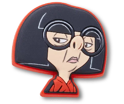Jibbitz Pixar Edna Mode In Blue