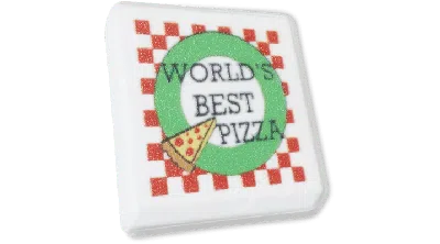 Jibbitz Pizza Box In White